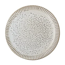 Thea bord grijs - set van 6 stuks Ø20 cm