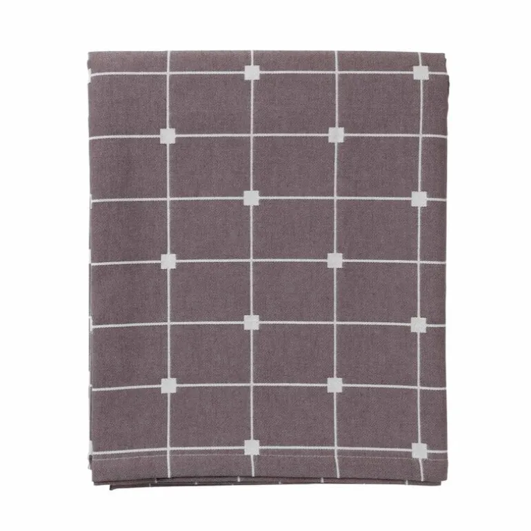 Tila tafelkleed bruin - 160x300cm