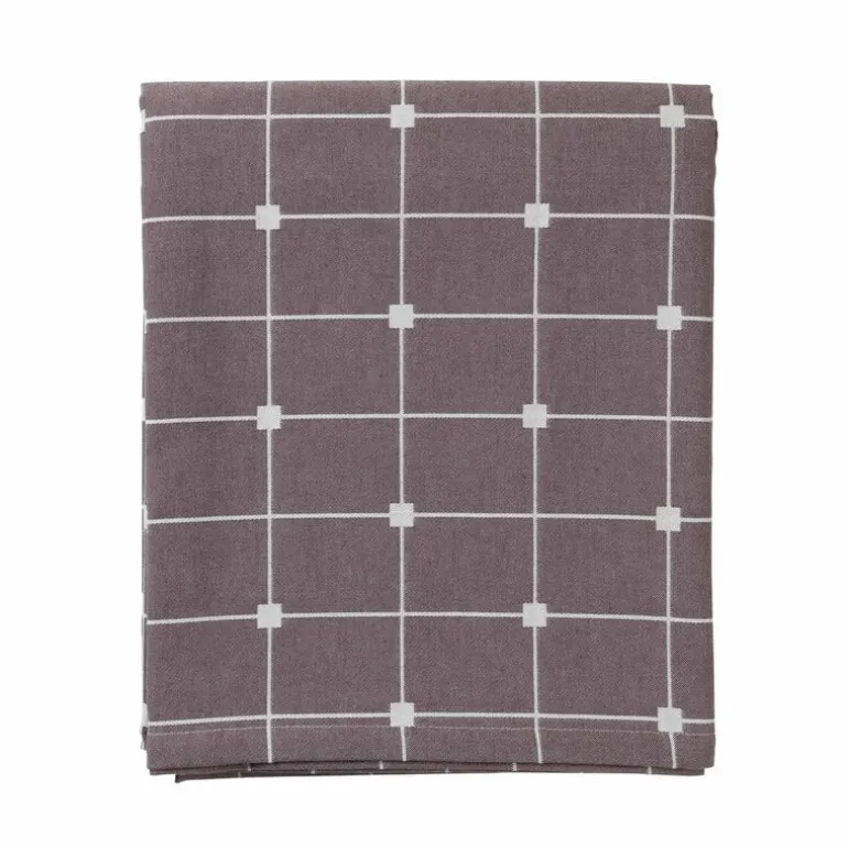 Tila tafelkleed bruin - 160x200cm