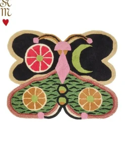 Tip Top tiger butterfly vloerkleed L - 1.45.10.130.099.5