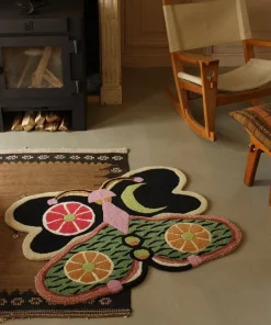 Tip Top tiger butterfly vloerkleed L - 1.45.10.130.099.5