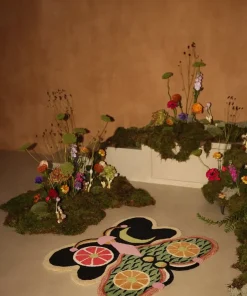 Tip Top tiger butterfly vloerkleed L - 1.45.10.130.099.5