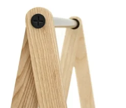 Toj Small kledingrek grijs