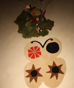 Tori butterfly vloerkleed L - 1.45.10.128.099.5