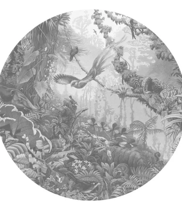 Tropical landscapes cirkelbehang SC-081 - ø142,5cm