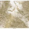 Tropical landscapes goud behang MW-066 - 400x280cm