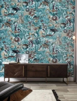 Underwater jungle fotobehang WP-690 - 292,2 x 280 cm