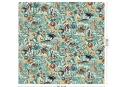 Underwater jungle fotobehang WP-689 - 292,2 x 280 cm