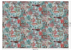 Underwater jungle fotobehang WP-699 - 389,6 x 280 cm