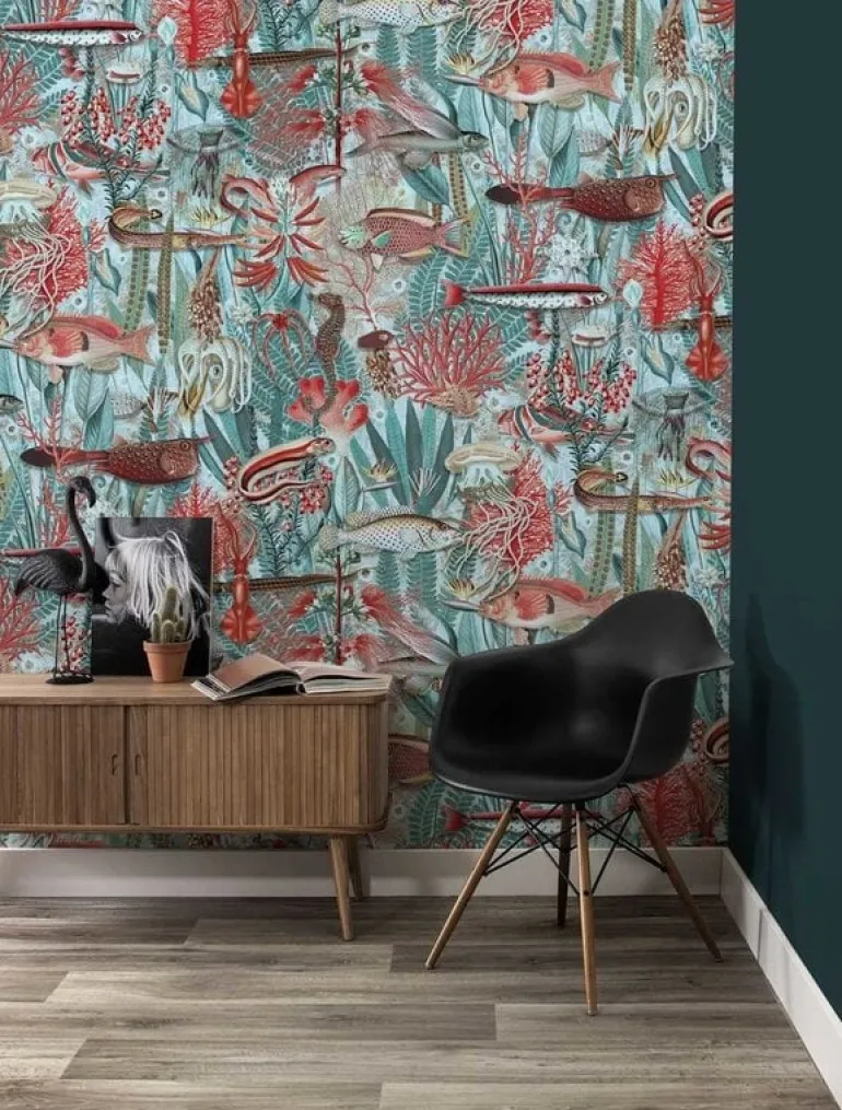 Underwater jungle fotobehang WP-699 - 389,6 x 280 cm