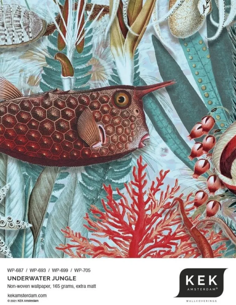 Underwater jungle fotobehang WP-699 - 389,6 x 280 cm