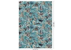 Underwater jungle fotobehang WP-684 - 194,8 x 280 cm