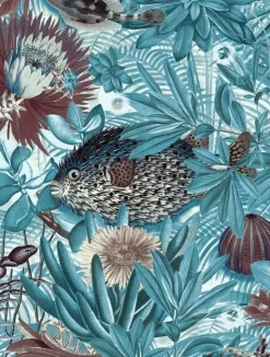 Underwater jungle fotobehang WP-684 - 194,8 x 280 cm