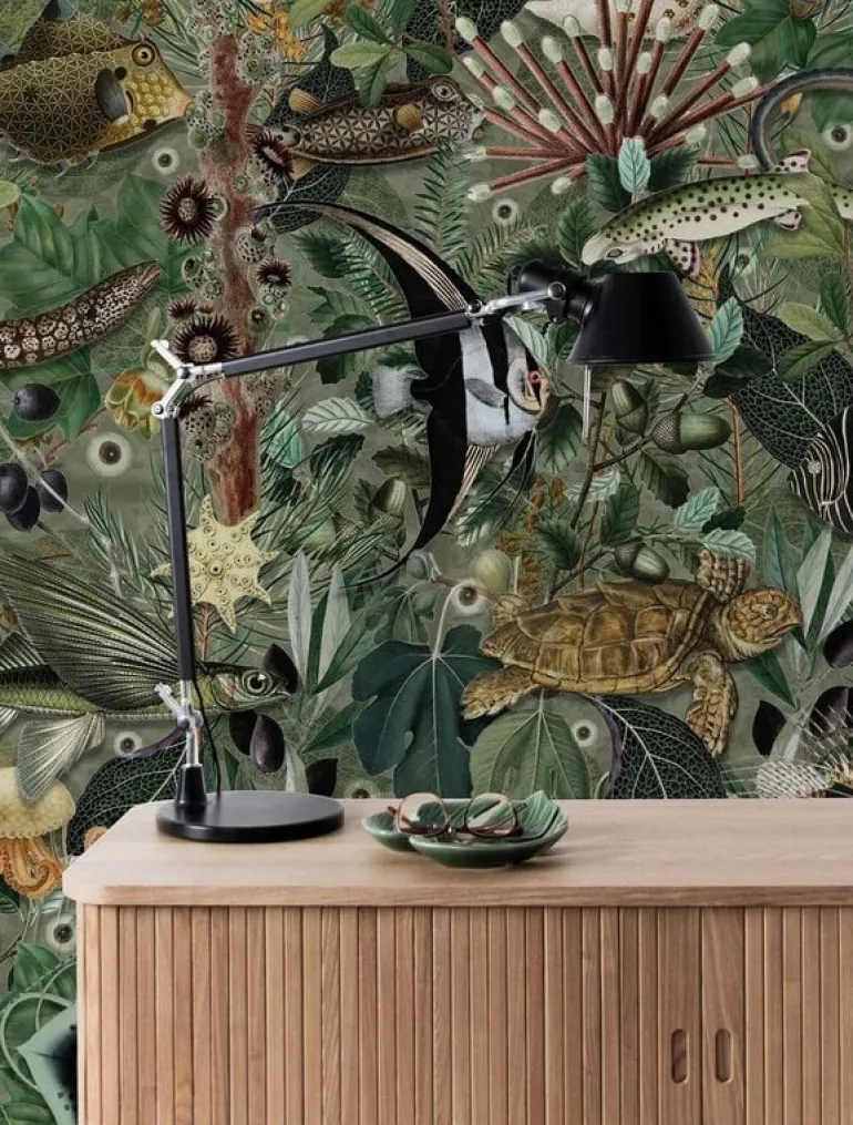 Underwater jungle fotobehang WP-691 - 292,2 x 280 cm