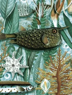 Underwater jungle fotobehang WP-694 - 292,2 x 280 cm