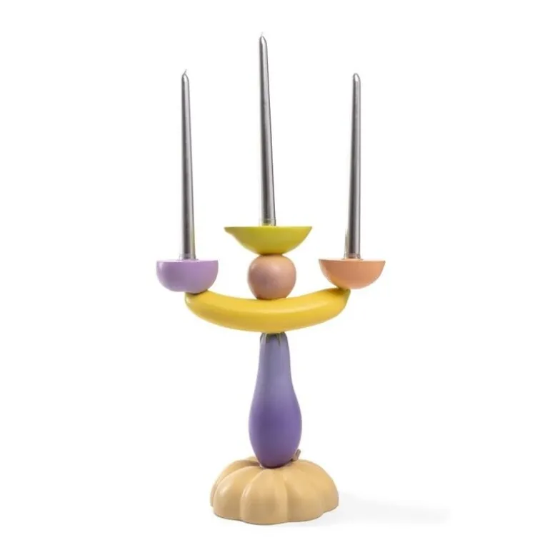 Vitamin aubergine kandelaar - 15376