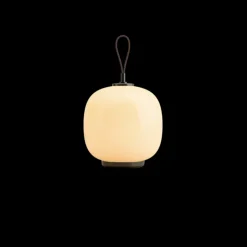 VL 45 radiohus portable lamp brass/glossy pale yellow glass - 5744171737