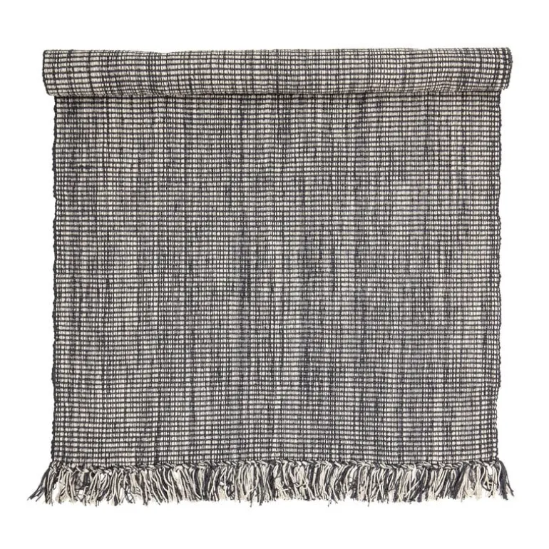 Vloerkleed katoen - grijs