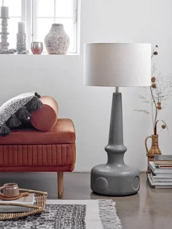 Vloerkleed katoen - zwart