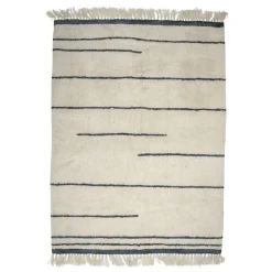 Vloerkleed naturel wol 200x140cm