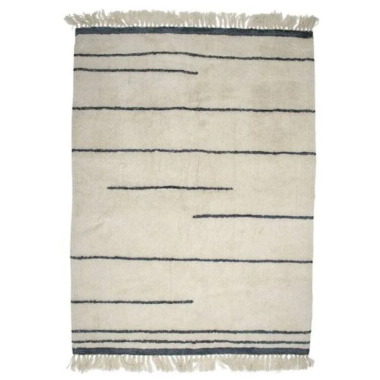 Vloerkleed naturel wol 200x140cm