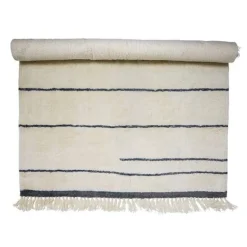 Vloerkleed naturel wol 200x140cm