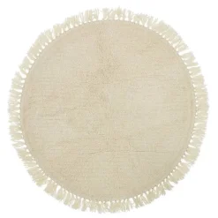 Vloerkleed rond wol Ø110cm