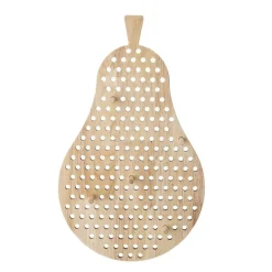 Wanddecor peer - hout