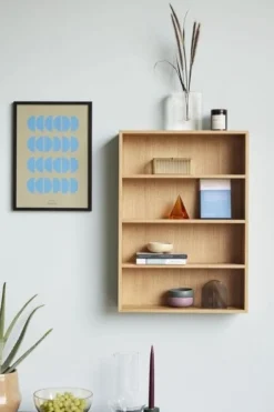 Wandkast eikenhout - naturel