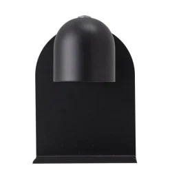 Wandlamp LED metaal - zwart