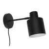 Wandlamp zwart metaal