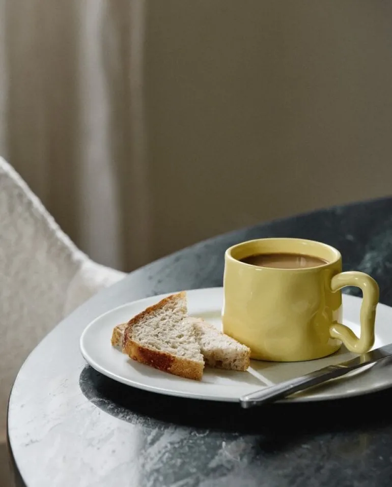 Wasabi mokken geel set van 6 stuks - 6971