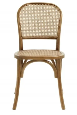 Wicky stoel vlechtwerk - bruin