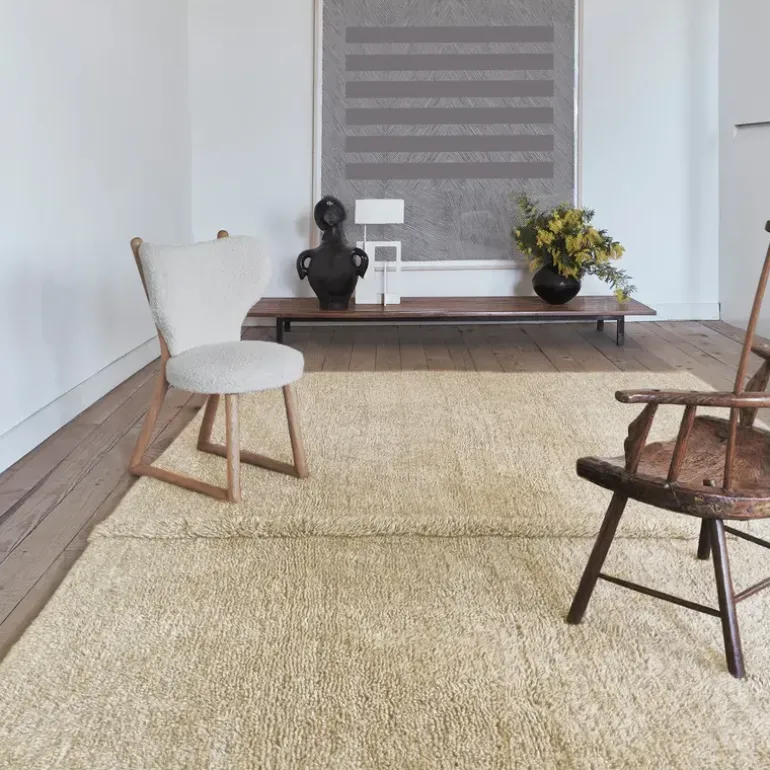 Woolable Tundra vloerkleed blended sheep beige 170x240cm