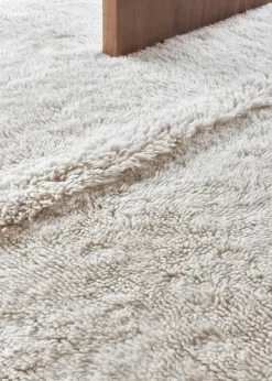 Woolable Tundra vloerkleed sheep white 170x240cm