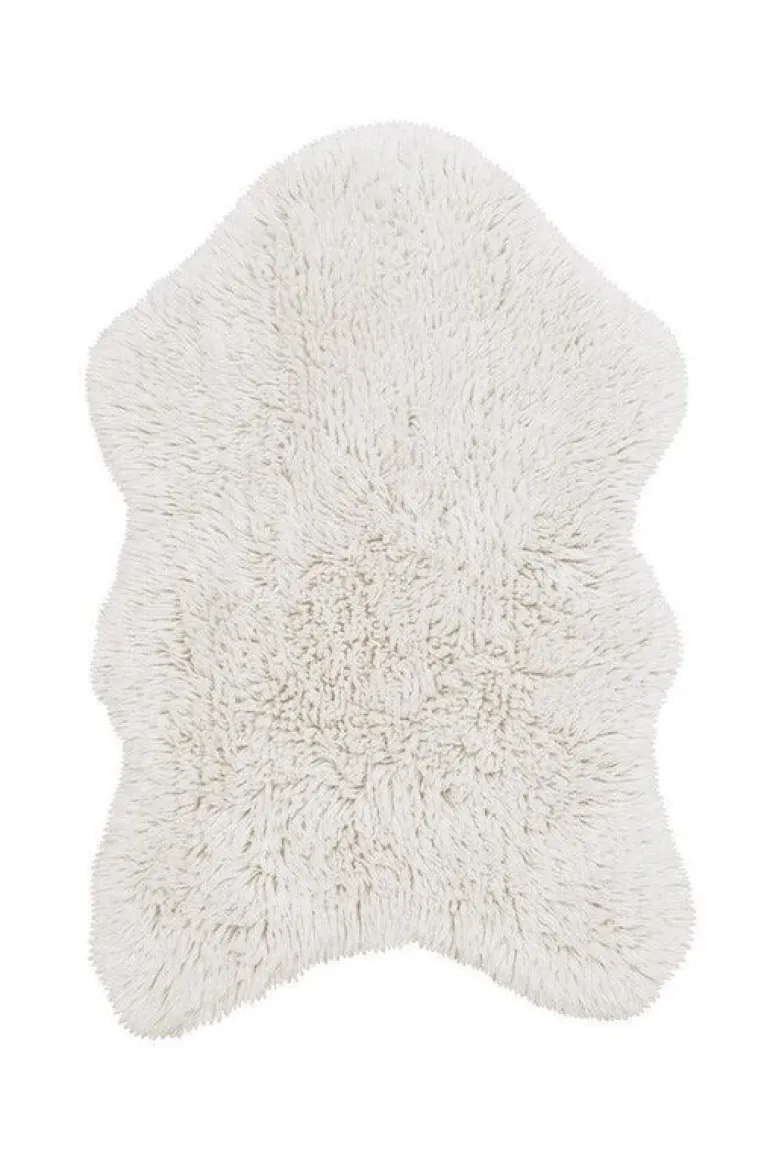 Woolable Woolly vloerkleed sheep white 75x110cm