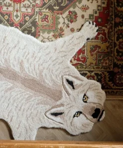 Woozy Wolf vloerkleed L - 1.45.10.078.020.5