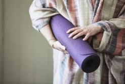 Yoga mat - burgundy