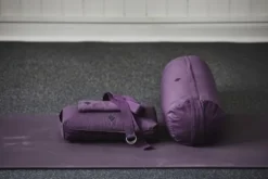 Yoga meditatie bolster - burgundy