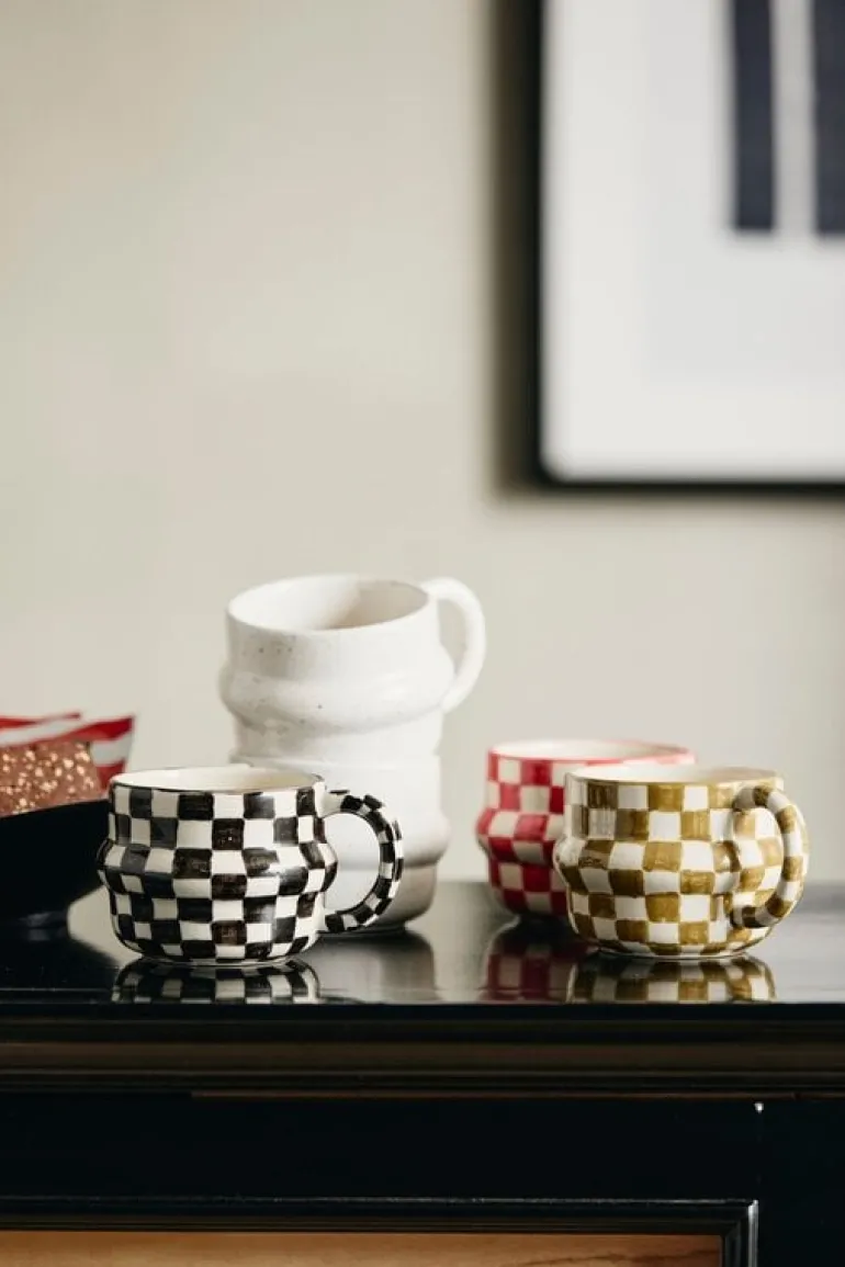 Ysia mokken ivoor set van 4 stuks - 6571