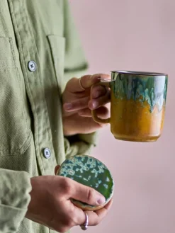 Yuma mokken geel set van 6 stuks - 82061987