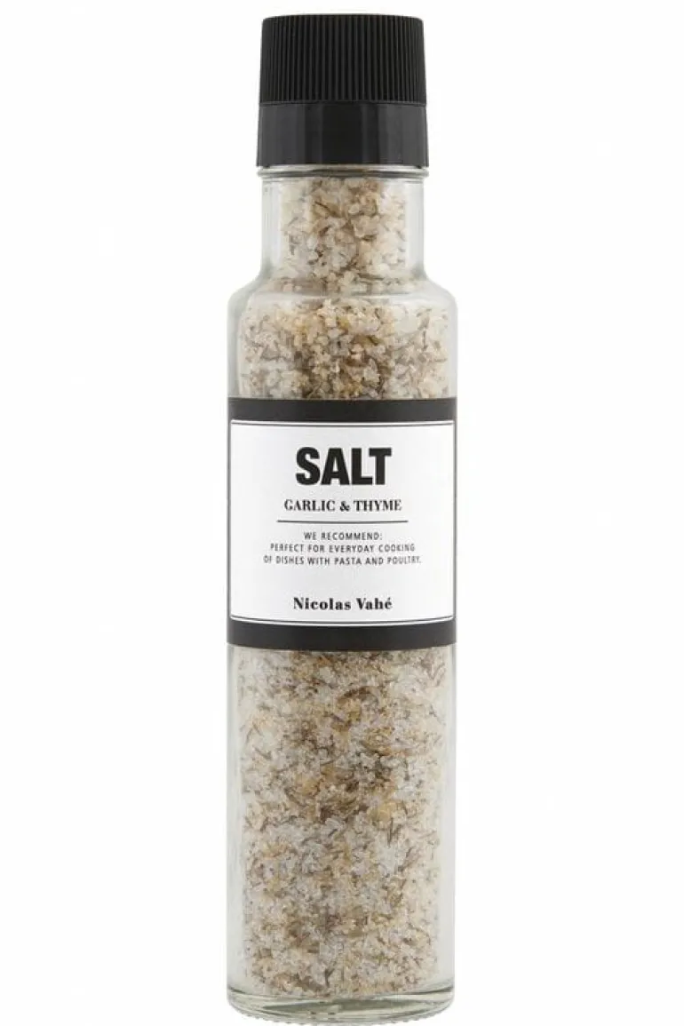 Zout met knoflook & tijm 300g